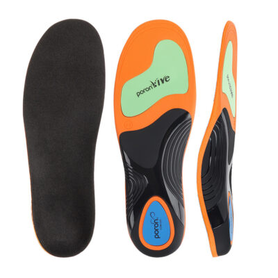 PORON Arch Support Insoles for Flat Feet Running Sport Shoes